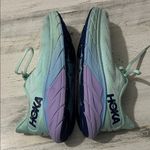 Hoka  Women's Arahi 6 Mint and Lavender Running Shoes Photo 7
