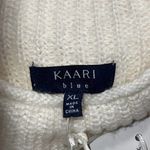 Kaari Blue  women’s size XL ivory pullover sweater long sleeve semi sheer new Photo 9