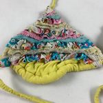 Xhilaration Yw floral fringe triangle bikini top Photo 5