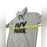 Ivy Park  Beyoncé Hoodie Women's Medium Gray Pullover Sweatshirt Long Sleeve Photo 8