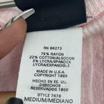 Vintage Y2K Pink Cottage Ribbed Sweater Baby Tee SZ M Early 2000s Size M Photo 1