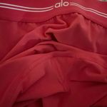 Alo Yoga Alosoft High-Waist 7/8 Relay Legging Candy Red/White L Photo 6