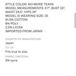 GRLFRND NWT KENDALL IN NO MORE TEARS HI RISE STRETCH DENIM W/ SLIM LEG Photo 15