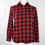 Madewell Christmas outfit, Flannel Popover Shirt in Buffalo … Photo 8