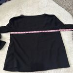 ZARA  trafaluc women’s medium black blouse Photo 4