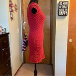 Free People  dark pink crochet short sleeve mini dress size XS Photo 1