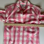 Vineyard Vines Womens Pink Gingham Plaid Button Up Shirt Sz 2 Preppy Layering Photo 8