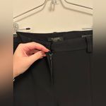 St. John  Jennifer Pleated Straight-Leg Pants in Black size 8 Photo 4