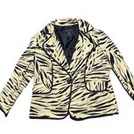 Brandon Thomas NWT Animal print leopard blazer jacket women size S Photo 0