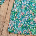Lilly Pulitzer Azita Tunic Dress Blue Ibiza Floral Print Size Small Beach Travel Photo 10
