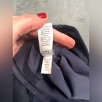 Athleta navy blue flare legging yoga pants medium Photo 5