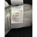 Levi's 501 Original Fit High Rise Button Fly Denim Shorts in Lunar Black Size 26 Photo 8