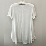 Umgee | White Lace Trim Tunic Top Romantic Boho Style | Size Medium Photo 4