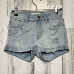 PacSun  SUPER STRETCH SHORTIE light blue shorts Photo 0