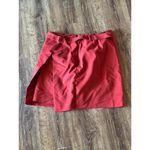 White House | Black Market WHBM belted red/brown color size 14 skirt Photo 5