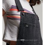 Superdry  Jean Overalls Women’s 10 Black Denim Stretch Photo 3
