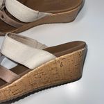 Skechers Cali Beverlee Sail Away Cream Cork Wedge Sandals Photo 6