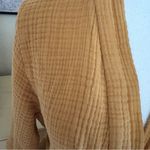 PARACHUTE Cloud Cotton Robe In Mustard Yellow Size Small Photo 4