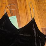 & Other Stories Velvet bodysuit with rhinestone strap Photo 2