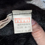 Vintage Tulip Korean Brand Angora/Nylon Embellished Sweater Black Gold Size undefined Photo 8