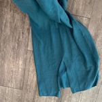 Chic Teal Long Sleeve Maxi Dress Green Photo 7