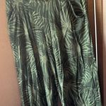 Time and Tru Leafy Green ladies Flowy slacks large Photo 0