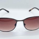 Oscar de la Renta 3043 Brown Tortoise Shell Metal Frame Sunglasses Photo 4