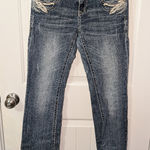 GRACE IN LA  Western Embellished Midrise BootCut Jeans W27 Medium Wash Photo 0