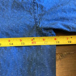 Madewell  Denim Chronicle Button-Down Short Sleeve Shirt Oversized Boxy Textured Photo 5