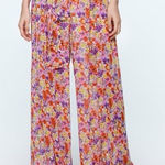 ZARA  Floral Wide-Leg Pants‎ - Size XS Photo 0