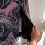 Caution to the Wind  Strapless Graphic Dress Photo 1