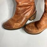 Teva  Foxy Tall leather boots‎ cognac leather size 6.5 Photo 2