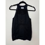 Athleta  Black Diamond Mesh Trophy Tank Top Workout Vent Cutout Racerback S Photo 1