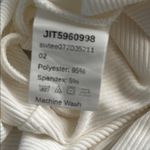 SheIn  Size Extra Small XS Women's Teen Girl White Ribbed Crop Top Photo 5