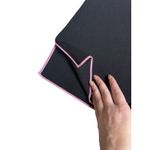 Vertigo Paris Dress Black w Pink Trim V neck Ribbed Sleevless Women Size XLarge Photo 7