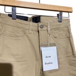 Acne Studios NWT  Women's Skin 5‎ Taupe Skinny Jeans Khaki Tan Size 25 / 32 Photo 3