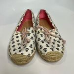 Sperry  Katama espadrille slip on shoes suede casual anchor print canvas womens 8 Photo 2