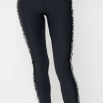 Ultracor  Get It Fast Lace Ruffle‎ Legging with Swarovski Crystals Womens size M Photo 0