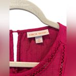 Knox Rose  Magenta Key Hole‎ Back Flowy Blouse size medium Photo 1