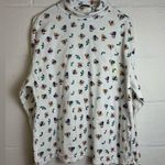 Vintage American Weekend Woman Plus Size Christmas Bears Layering Tee Size 1X White Photo 0