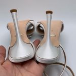 Badgley Mischka NWOB  Women's Nixie Peep Toe Stiletto sandal-soft white SZ6 1407 Photo 8