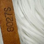 THE LEATHER SHOP | Skinny Brown Leather Belt Thin Buckle Stamped Edge | 35" Photo 2