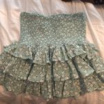 Forever 21 Green Mini Skirt Photo 0