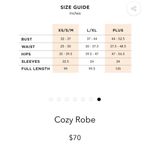 Summer & Rose  Beige Hooded Fleece Cozy Robe Size L/XL Photo 2