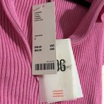 BDG New with tags  Briar Zip-Up Polo crop top size L color pink Photo 6