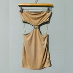 Hot & Delicious Women Diamond Sparkly Sexy Cutout Mini Dress Size S Photo 2