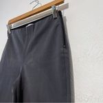 Everlane  Womens Gray Side Zip Dress Pants Sz 00 Slim Fit Photo 3