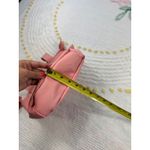 Reebok  Mini Tote Bag Purse Salmon Pink Faux Leather Small‎ Handbag Photo 9