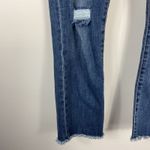 CAbi  Jeans Cropped High Straight Distressed Denim Women's Size 2 Photo 1