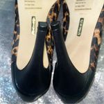Louise et Cie  Black and Leopard Print Heels Photo 4